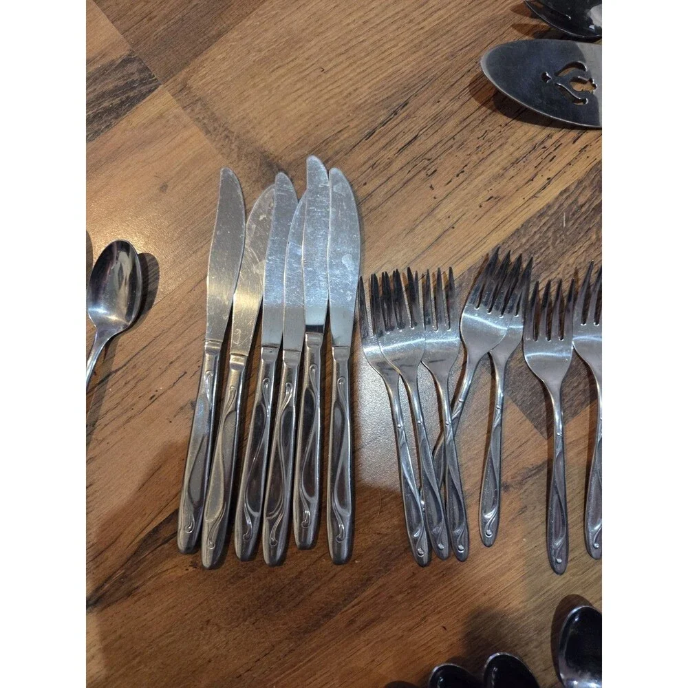 silco retro silverware